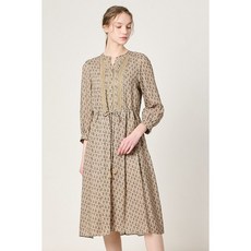 BCBG 페이즐리 프린팅 원피스 B2S2O630605003