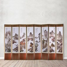 8폭 병풍종합-31 제사병풍, 19-69번. 8폭이중의제 - 추사, 1개