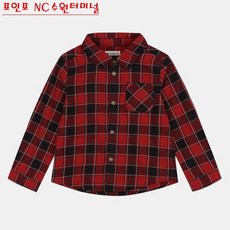 포인포 NC06 프린트 체크셔츠 PPYA19WB1