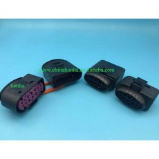 다비투 케이블 어댑터 및 소켓 - 14핀 1J0973737 1J0973837 1.5mm 3.5mm 여성 남성 방수 자동차 커넥터 사용 색상명 10세트, 다비투 케이블 어댑터 및 소켓 - 14핀 1J09737