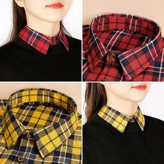 퀀텀프리 레이어드 블라우스 넥카라 목폴라 넥케이프 둥근