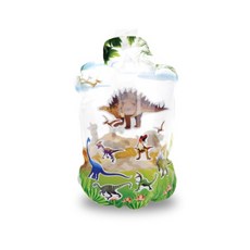 C35064 컬러룬 공룡 스티커 오뚝이 풍선 x 5개, 상세페이지 참조, 상세페이지 참조