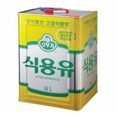 오뚜기 콩기름, 18L, 1개