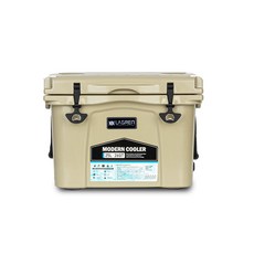 라그렌 모토몰드 모던 하드쿨러 아이스박스, 25L, 탄
