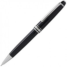 [일본 샤프] MONTBLANC P165 몽블랑 펜슬 내 스타 슈테에 쿠 플래티늄 라인 클래식 블랙 × 실버 0.5mm