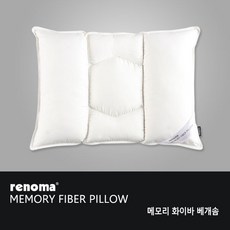 [레노마홈]메모리 화이바 베개솜 F 화이트/50*70, 메모리화이바베개솜 F 50*70cm, 1개