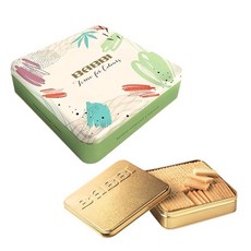 Babbi Waferini Pistachio & Vanilla Spring Colors - Wafers and Wafer Cookies Italian Dessert Crackers