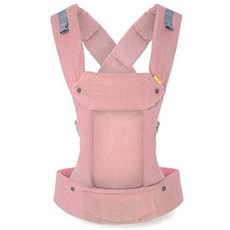 Beco Baby Carrier 아기띠 힙시트 백효정 신생아 힙시트 Beco Gemini 베이비 캐리어 지오 더스티 핑크 세련되고 심플한 5 in 1 올 포지션 백팩 스타일 슬링으로 아기 유아 어린이 인체 공학적 인증-90669, 단일옵션, 17.소프트 핑크 린넨