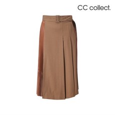 [CC콜렉트] 벨티드 플리츠 스커트 C194MSD042_CA