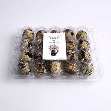 메추리알 20구 플라스틱케이스 [메추리알/투명색/300개], 300개