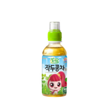 웅진 캐치티니핑 유기농작두콩차 200 24펫 X 2박스 (총48펫), 48개, 200ml