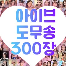 아이브 시즌그리팅 포카 포토카드 굿즈 안유진 장원영 100장 도무송 포토앨범, 300장