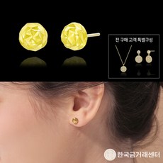 24k다이아컷팅귀걸이