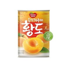 동원 지중해 복숭아, 410g, 12개