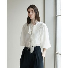 [갤러리아] 에고이스트[21여름]소매 볼륨 타이 블라우스[EM2WB460]