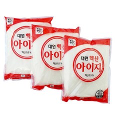 대원 핵산아이지 핵산조미료 2kg 업소용 향미증진제, 3개