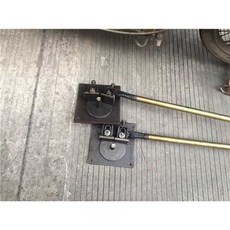 수동 절곡기 철판 철근 꺽기 금속 철사 밴딩 구부리기, 1개, 대형 스틸 핸들 레이저