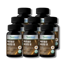 NutriSoul 맥주효모 비오틴 정, 8개, 60정