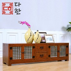 다한수제고가구 서랍1500창살문갑 인테리어 원목 엔틱가구 엔틱거실장 엔틱장식장 서랍장, 단일 색상