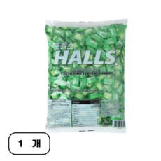 호올스 후레쉬 라임향 캔디 450p, 1.26kg, 1개