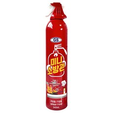 간이소화기-미니소방관(가정용/주방용)345ml 에어로졸, 345ml, 혼합, 1개