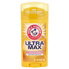 암앤해머 Arm and Hammer UltraMax 고형 발한제 데오드란트 여성용 파우더 프레시 73g ARH-19470, 1개