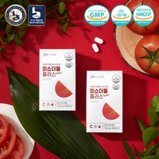 미스더필 플러스+ 피부미백 속건조개선 이너뷰티 피부영양제(토마토추출물 800mg)