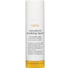 GiGi 만나요 마취제 마비는 43g Packof2 스프레이, none