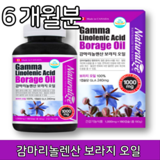 감마리놀레산 보라지 오일 1000mg x 180캡슐