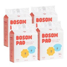  바잇미 강아지 보솜 배변패드 표준형 50매, 500 x 400 mm × 4팩 