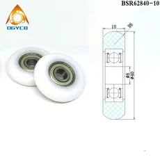 4pcs 8 mm 보어 40 직경 조정 기계 좌석 롤러 8x40x10mm BSR62840-10 POM 코팅 라운드 Rower 휠 구형 도르, 01 BSR62840-10, 01 BSR62840-10, 한개옵션1