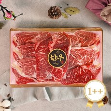 [순천참한우유통] 1++구이3호 1kg (등심500g+채끝500g), 상세 설명 참조