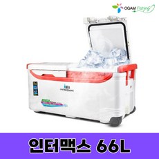 인터맥스 아이스박스 70L 대구 갈치 대형어종 보냉력 배수구멍 바퀴달린 대형 낚시용 아이스 쿨러 오감피싱, 아이스박스(70L), 1개
