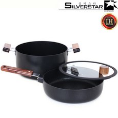 실버스타oic인덕션우드핸들그리들40cm