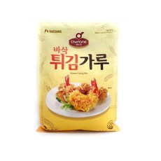고소하고 바삭한 청정원 쉐프원 바삭 튀김가루 1kg, 대상 바삭 튀김가루 1kg
