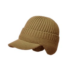 메이드온 니트 귀마개 볼캡 기모 모자