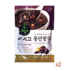 비비고 통단팥죽 450g, 2개