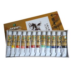 송정필방 마리물감 12색세트