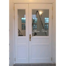 여닫이도어 비대칭중문 여닫이중문 아파트문 양개도어 양문, 추가없음(1050mm), 망입유리