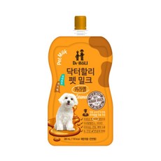 강아지 장건강 초유 천연 카라멜향 밀크 강아지음료 반려견이온음료 펫워터, 1개, 200ml