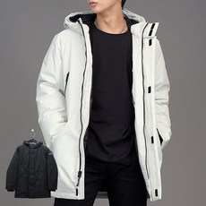 DKNY 후드 파카 로고 DX8MP195