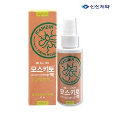 신신제약 모스키토액 야외활동 필수품 모기 해풍기피제, 1개, 60ml