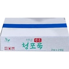 정남 명품 청포묵 2kg x2개입 업소용, 2개