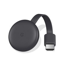 구글 Chromecast(3세대) 미디어 스트리머 - 블랙