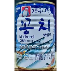 꽁치캔(펭귄 400g) 업소용 꽁치 통조림, 400g, 1개