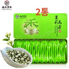 복농수봉 자스민차 특급 말리용주 쟈스민 용주차 농향형 말리화차 1+1 총250g, 125g, 2개, 1개입, 125g