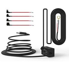Vantrue 11.5ft 타입 C USB 12V 24V ~ 5V 대시 캠 하드 와이어 키트 (미니 aCs ATO miCro2 포함) 회로, One Color_One Size, 상세 설명 참조0, 상세 설명 참조0