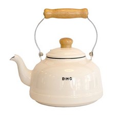 후지호로 빔스 주전자 법랑주전자 BMS 2.3L, 화이트
