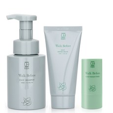 쿨풋 풋케어 3종 세트 풋샴푸 300ml + 풋크림 120ml + 풋밤스틱 18g 1세트