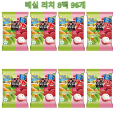 역시즌 오리히로 곤약젤리 매실 리치, 96개, 20g